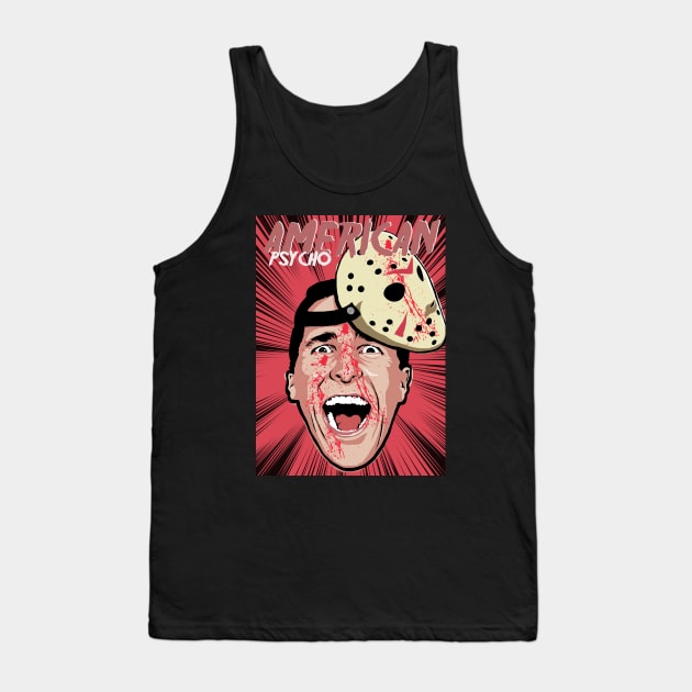 American Jason Psycho Tank Top by Masterpopmind